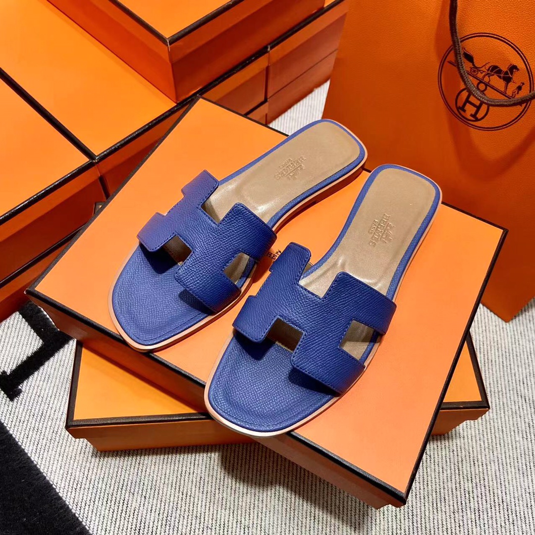 에르메스 올수공 오란 슬리퍼 샌들 앱송 130